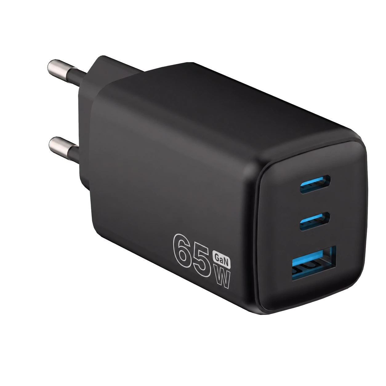 SYVOX Power 65W GaN-snellader met drie poorten