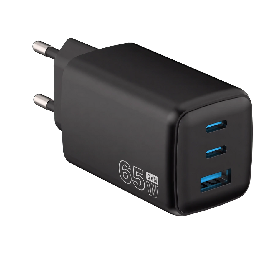 SYVOX Power 65W GaN-snellader met drie poorten