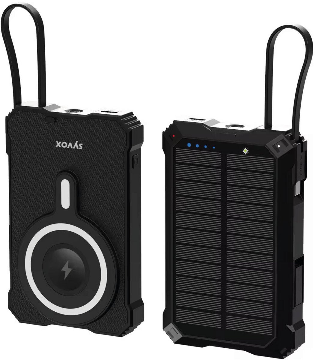 SYVOX Solar 10K Magnetic Powerbank
