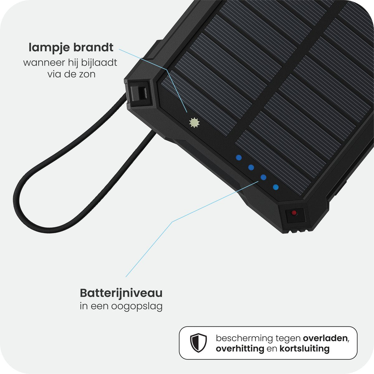 SYVOX Solar 10K Magnetic Powerbank — product photo 6 of 8